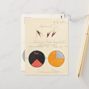 Havre, 1920 av Hilma af Klint Vykort