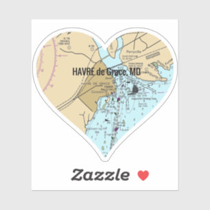 Havre de Grace MD Klistermärken