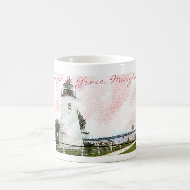 Havre de Hedra, Maryland, harmoni pekar Kaffemugg (Center)