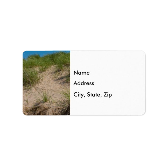 Havre i havet adressetikett (Framsidan)