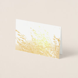 Havre i Sol Folierat Kort