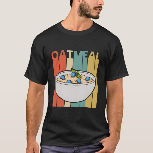 Havregrynsgröt T Shirt (Framsida)