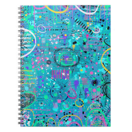 Havs bubblor: Maximalistisk konst Anteckningsbok