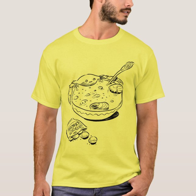 Havs- Chowderutslagsplats Tee Shirt (Framsida)
