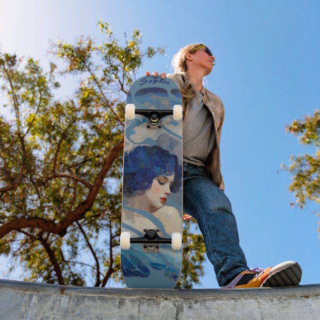 Havs-gudinnans viskningar mini skateboard bräda 18,5 cm (Utomhus 1)