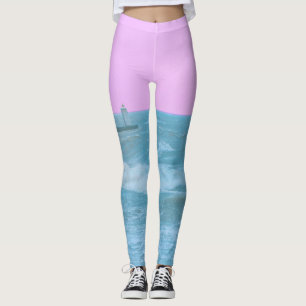 Havs Ocean Velddrif Sydafrika Natur Storm Leggings