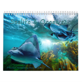 Havs- och oceanliv KONST #2 Kalender
