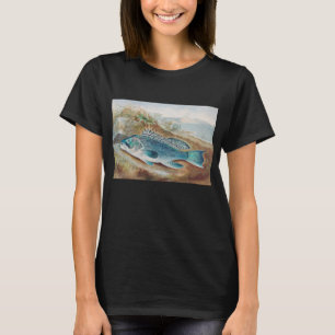 Havsabborre av S.A. Kilbourne, Antik fisk T Shirt