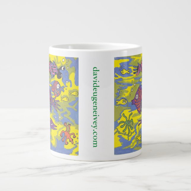 "Havsalgens synvinkel" davideugeneivey.com Jumbo Mugg (Framsidan)