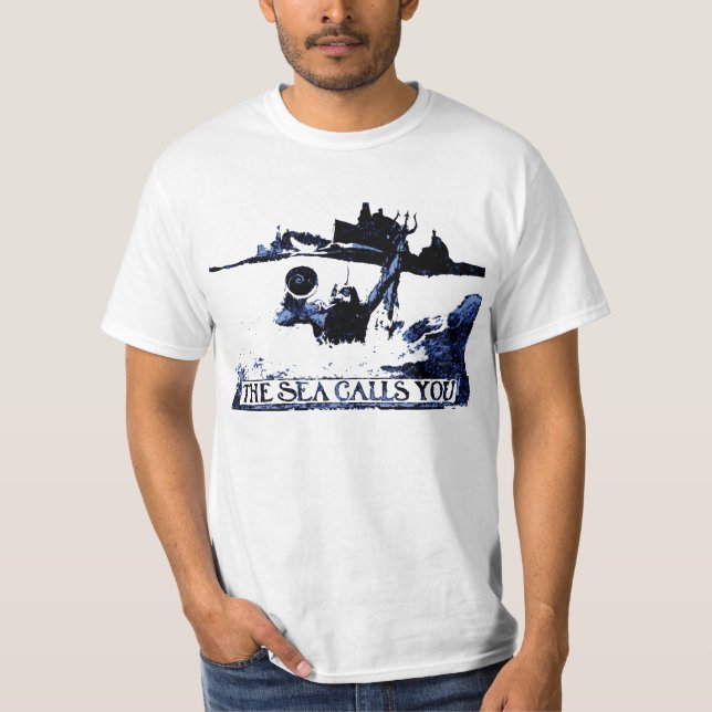 Havsappellerna dig - spanskt amerikankrig tee shirt (Framsida)