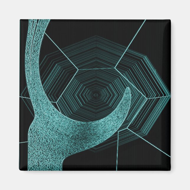 Havsåtervinning i vatten..... magnet (Framsidan)