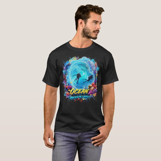 Havsaventeyr  t shirt (Hel framsida)