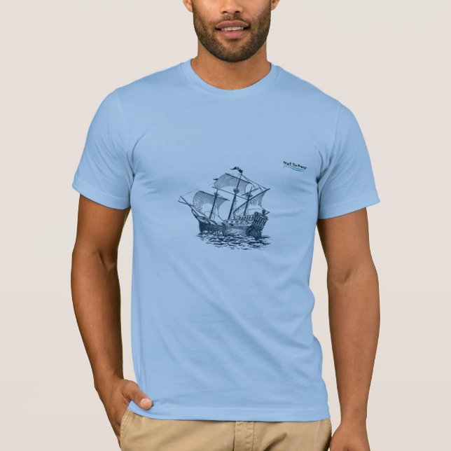 "Havsäventyr" Lita på processen T-shirt (Framsida)