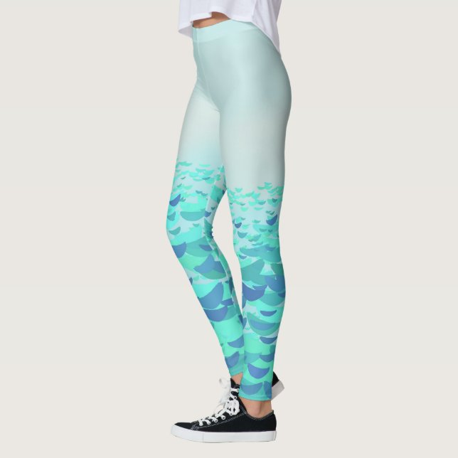 Havsbalger Leggings (Vänster)