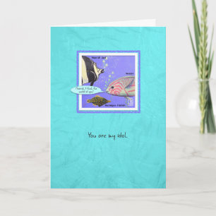 Havsbergarter Moorish Idol Fish Tack Kort