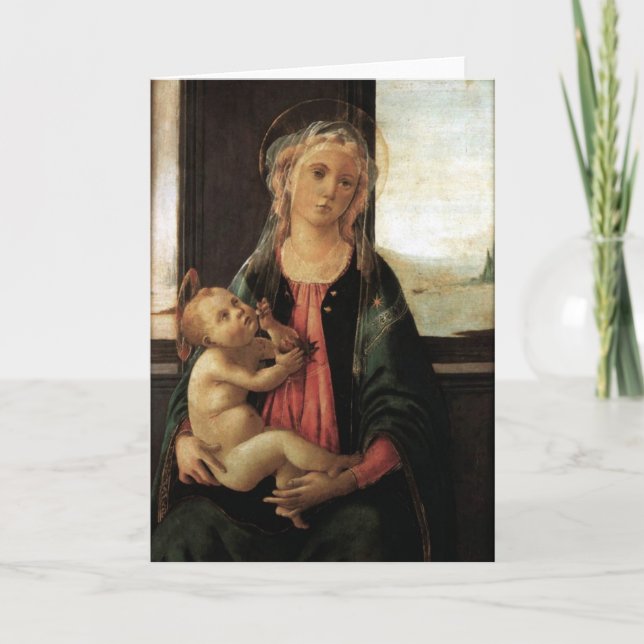 Havsbergen - Sandro Botticelli - c1477 Kort (Framsida)