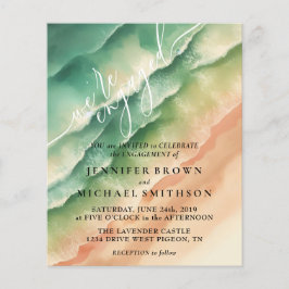 Havsbläckfiskfärgssommartid Sol Flygblad