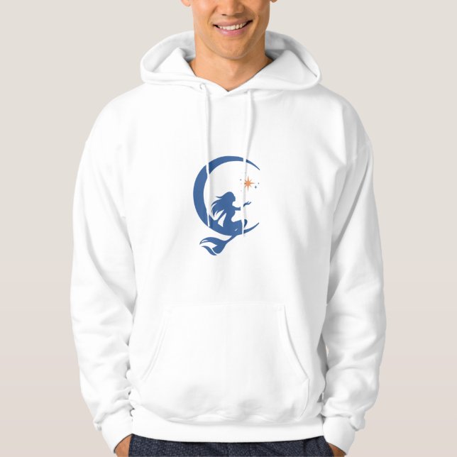 Havsbläckfisktrötta Hoodie (Framsida)