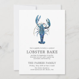 Havsblått kummel inbjudningar