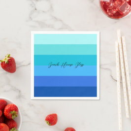 Havsblått och Grönt, Papper Pappersservett