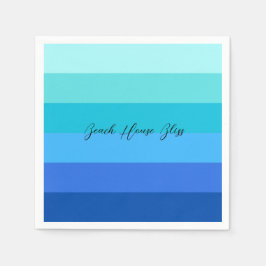 Havsblått och Grönt, Papper Pappersservett