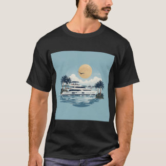 Havsblått T Shirt