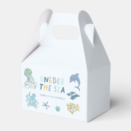 Havsblott 1:a födelsedag Party Presentaskar