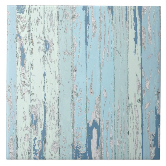 Havsborrträ Kakelplatta (Framsidan)