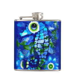 Havsbottenlevande havskust - havsblått fickplunta