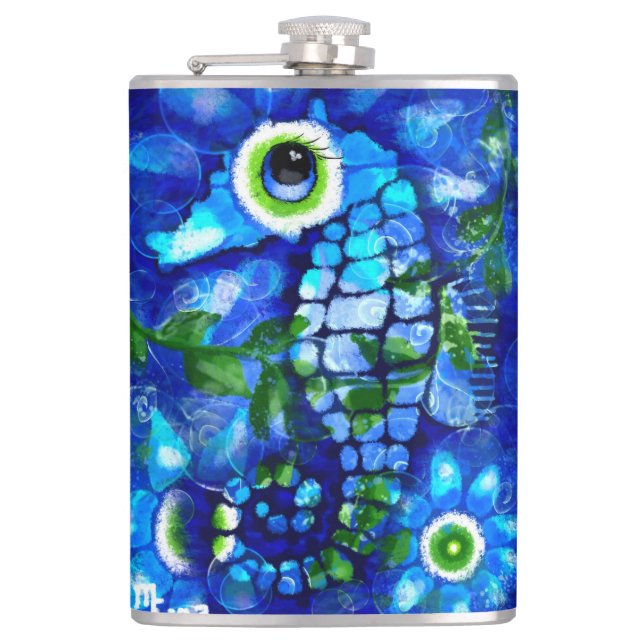 Havsbottenlevande havskust - havsblått fickplunta (Framsidan)