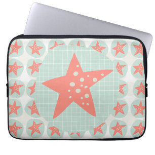 Havsbottenlevande havsvik laptop sleeve