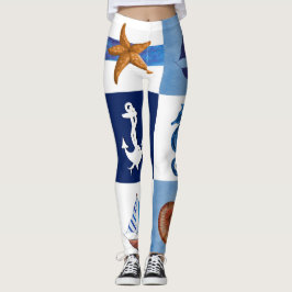 Havsbottenstroppar Leggings