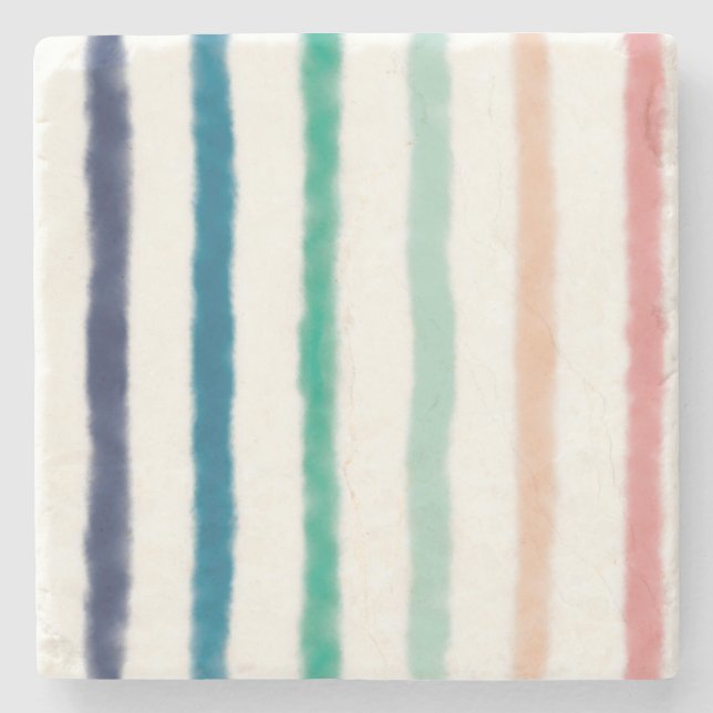 Havsbreeze-ränder Stenunderlägg (Framsidan)