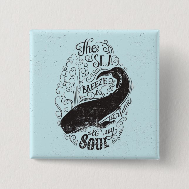 Havsbrisen är parfym knapp (Framsida)