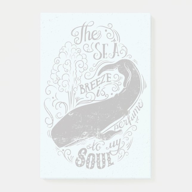 Havsbrisen är parfym post-it block (Framsida)