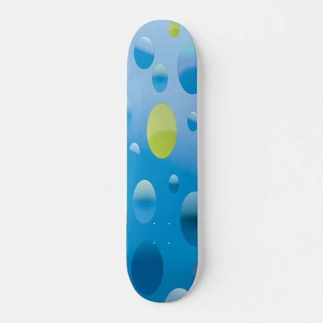 Havsbubblor Mini Skateboard Bräda 18,5 Cm (Framsida)