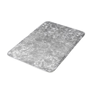 Havsbubblor och valutor Grått Bath Mat Badrumsmatta