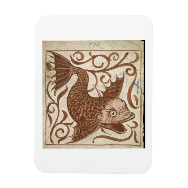 Havsburk (papper/) magnet (Vertikal)