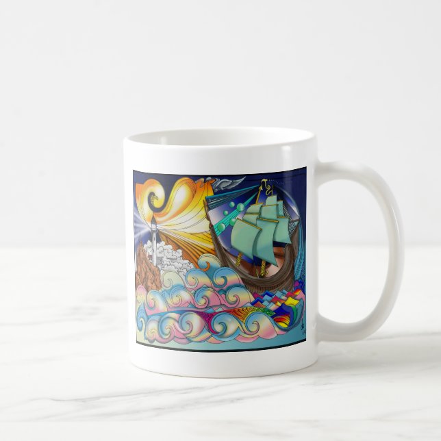 Havsburkar Angel Kaffemugg (Höger)