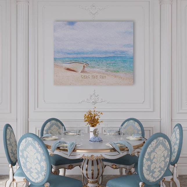 Havsdag i offertbåten poster (Skapare uppladdad)