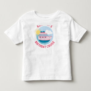 Havsdag i Småbarn T-Shirt - Frakten Cute Cruise