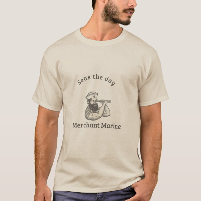 Havsdagen i handelsflottan t shirt (Framsida)