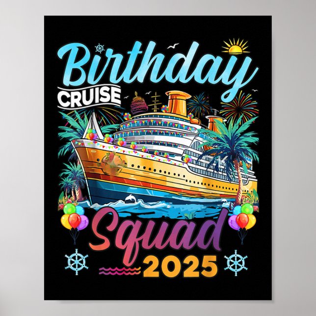 Havsdagstorget 2025 Birthday Matching Party Poster (Framsidan)