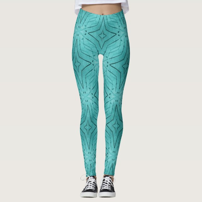 Havsdiamanter... Leggings (Framsida)