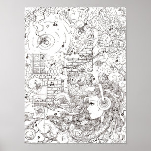 Havsdip - poster utskrift