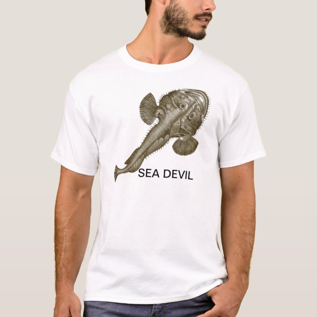 HAVSDJÄVULENFISK T-SHIRT (Framsida)