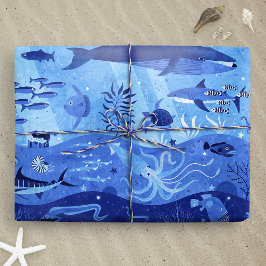 Havsdjupszoner - Undervattensdjur L Presentpapper