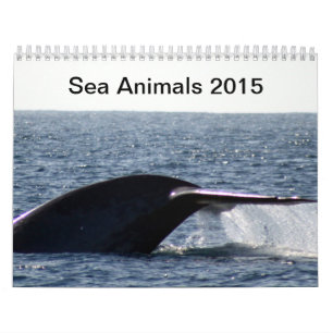 Havsdjur 2015 kalender