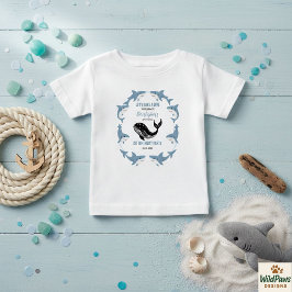 Havsdjur Haj 1-års födelsedag | Under havet T Shirt