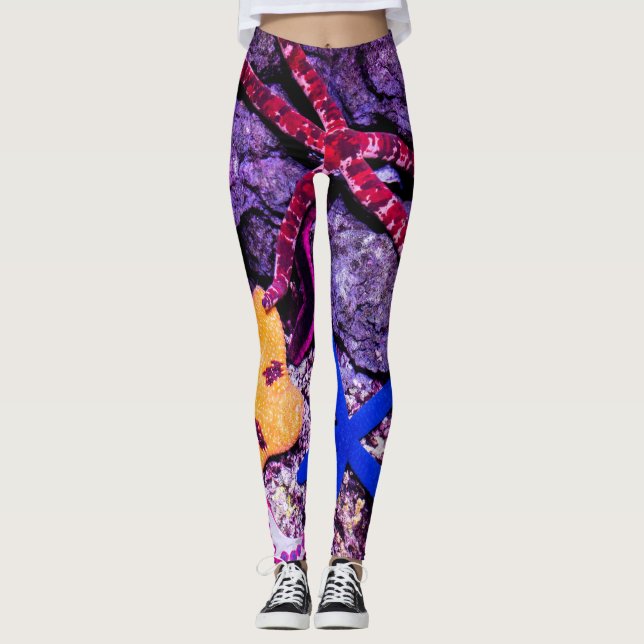 Havsdjur Leggings (Framsida)